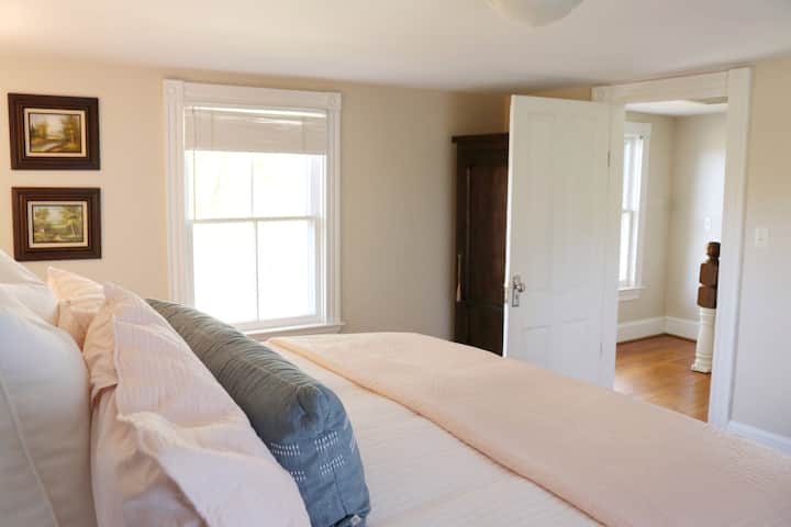 Bedroom 1 upstairs (King)