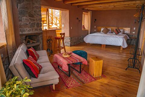 Cabaña Q’euña with amazing view + Breakfast