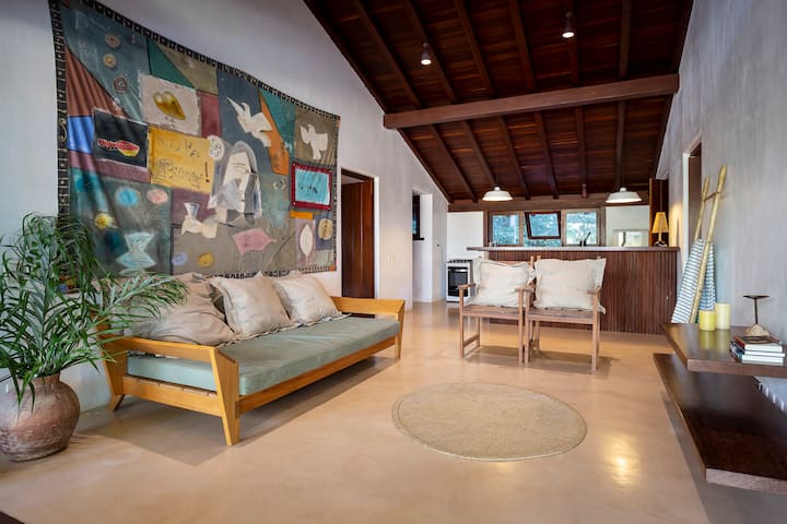 Charming 2 Suites Beach-front House In Itapororoca - Trancoso