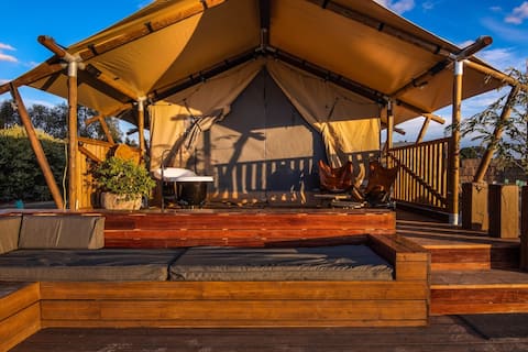 Successful Airbnb property: Cosy glamping in City Of Greater Shepparton