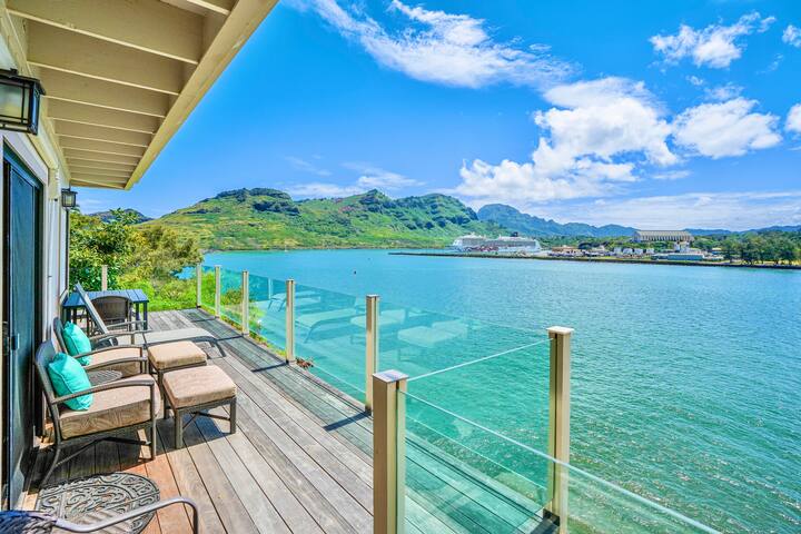 Private Cliffside Ohana Retreat at Kalapaki Beach! gallery image 2