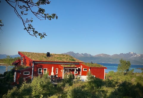 House by the sea, beach, sauna