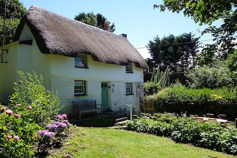 Fairy tale thatched cottage near to beach