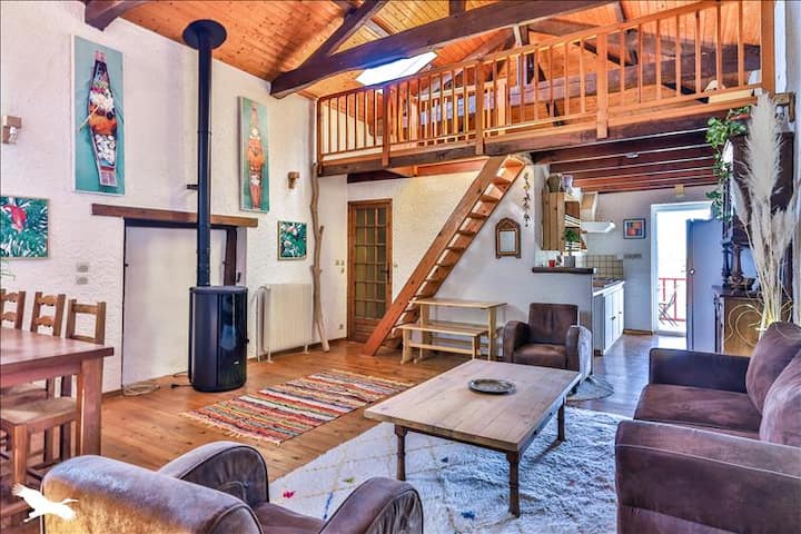 Gite Dans Belle Maison Basco Landaise Avec Piscine - Peyrehorade