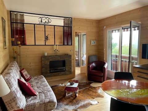 Popular Airbnb listing: 3* Montagne Rose des Neiges Apartment in Thollon in Thollon Les Mémises