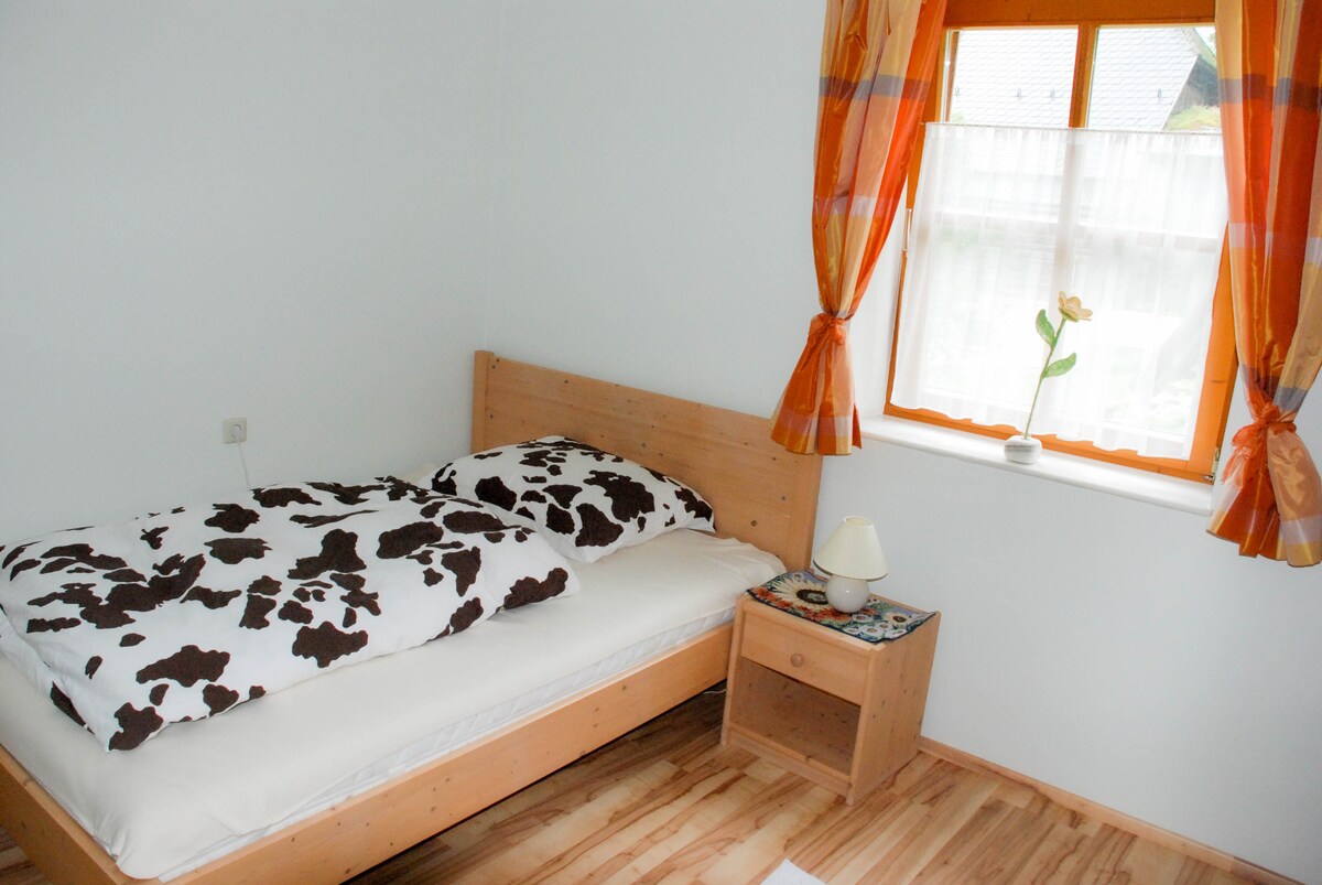 Chumba cha kulala Basement na Kifaransa Double Bed