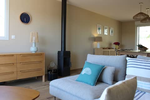 Airbnb performant: Cottage with sea view à équihen Plage