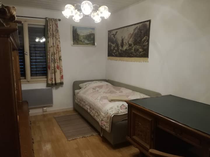 Единична стая в мазето