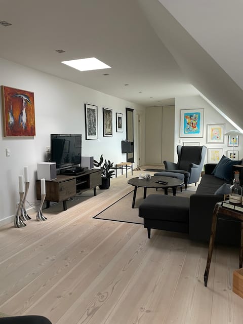 Successful Airbnb property: Beautiful apartment in inner Copenhagen with balcony. in København