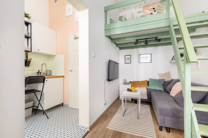 New Super Central Apartment With Green Courtyard - Budapest