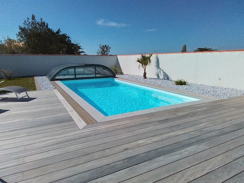 Villa, Indoor spa, Private pool. Noirmoutier.