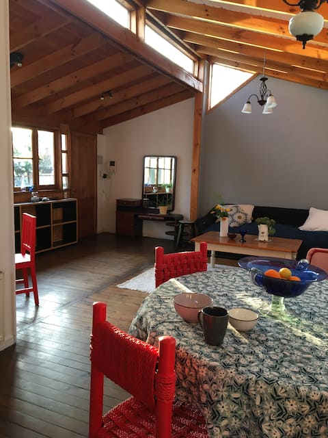 Top Airbnb: Interior house with garden steps from mall and Metro in La Reina