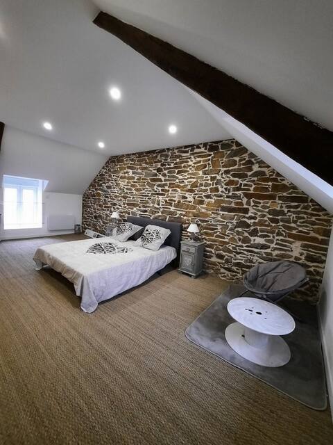 Gîte chambre Matignon  2-4 pers 5 kms mer spa