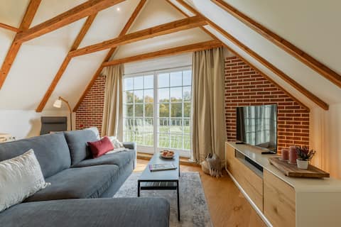 New apartment on a Heidehof in Bleckmar