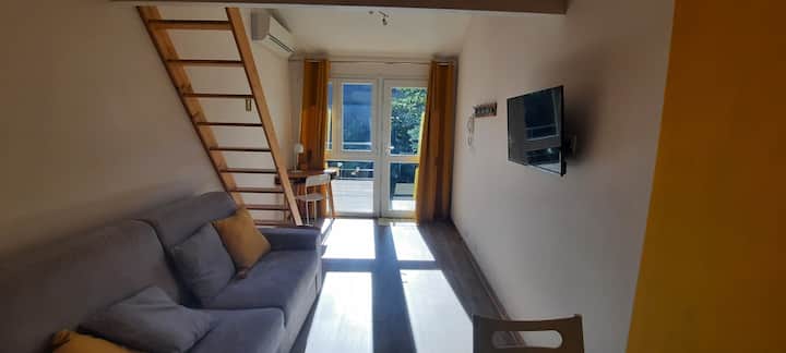 Studio Cosy Climatisé Avec Terrasse, Parking Fermé - Valence