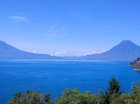 Lake Atitlan from a fifth level