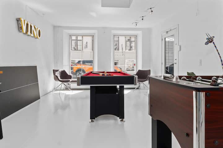 Luxury City Centre Duplex With Game & Wine Lounge - Copenhaguen