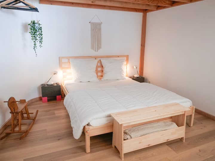 Спалнята с двойно легло