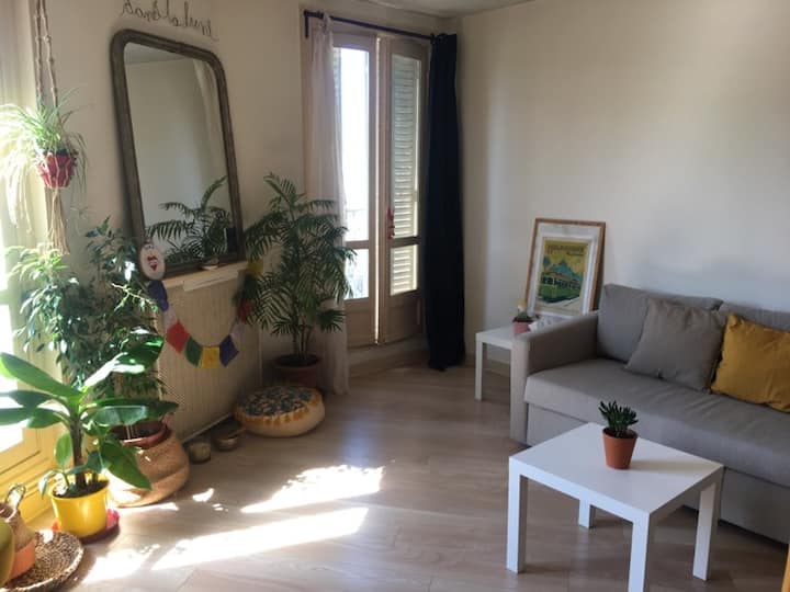 Helle Wohnung am Fuße des Montmartre - Airbnb