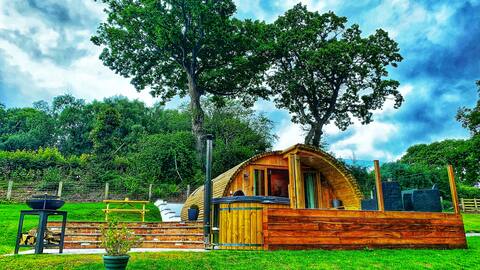 Wye Valley Escapes Log Cabin