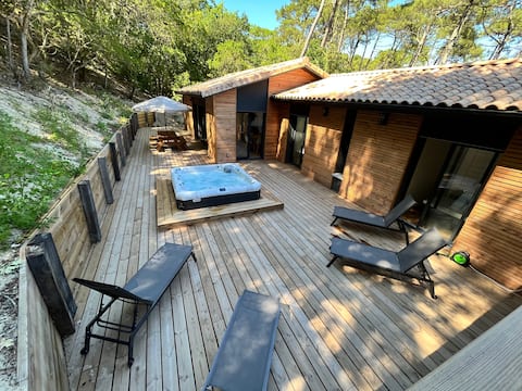 Air-conditioned villa with SPA near the lake