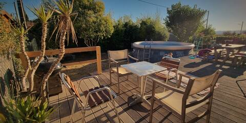 Studio in idyllic village between sea and vineyards