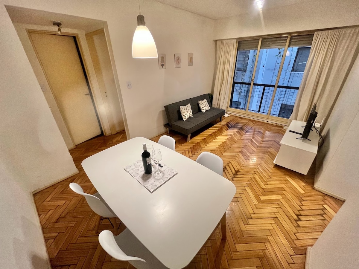 Departamento de 1 dormitorio en Recoleta