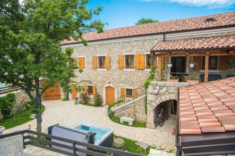 Stone villa with swimming pool