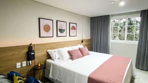 Flat Charming with Comfort and Leisure