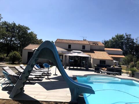 Villa 250m2 + Pool near Lac de Grand Lieu
