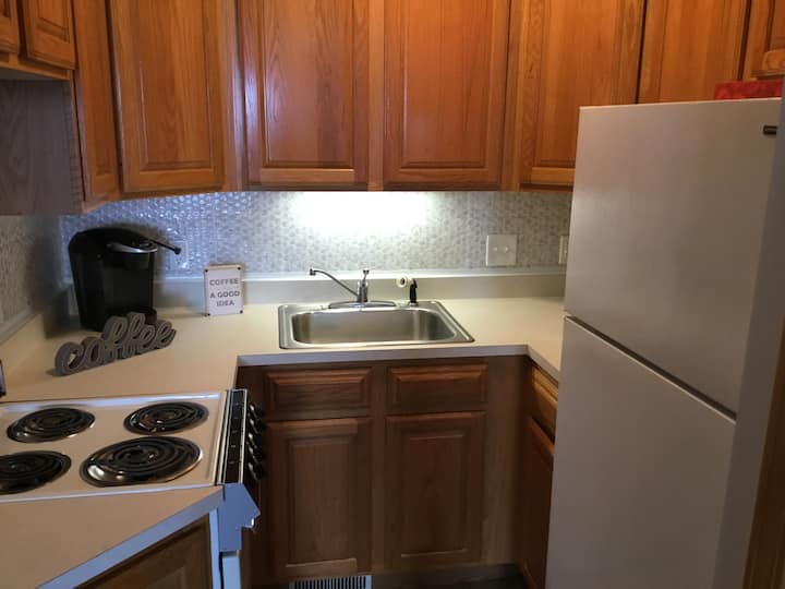 Updated Studio Apartment With Private Patio - Columbus, IN