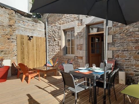 Popular Airbnb listing: Small townhouse in the center of Paimpol in Paimpol