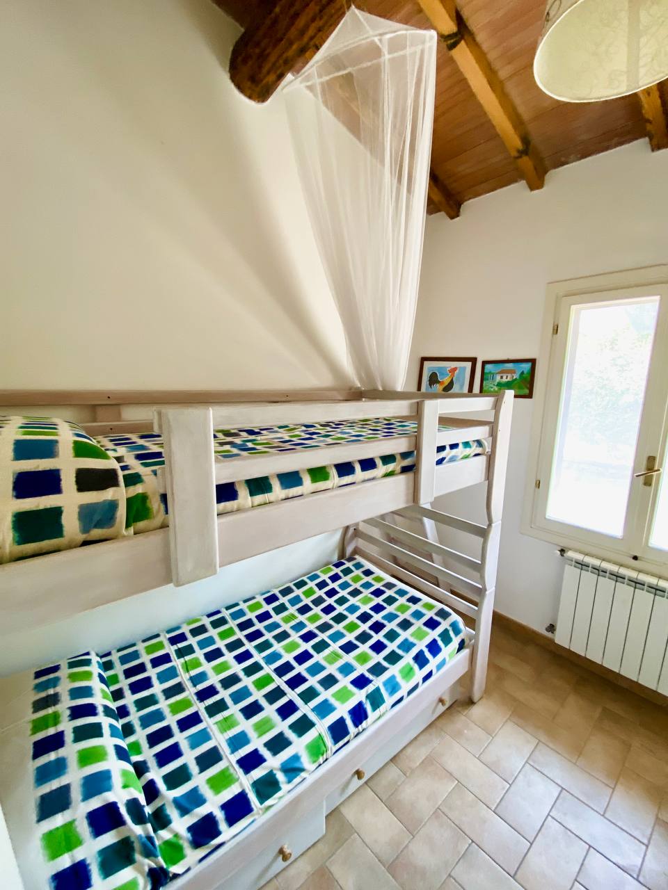 Chumba cha kulala na kitanda cha ghorofa