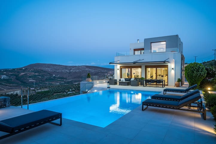 Luxury Hilltop Villa • Sea Views & Infinity Pool