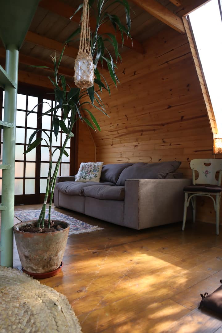 Cabana Em Lugar Mágico - Refúgio Na Natureza Em Sp - Cotia, Brasil