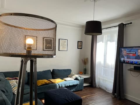 20 mn from Paris Olympics / fully equiped 100 m²