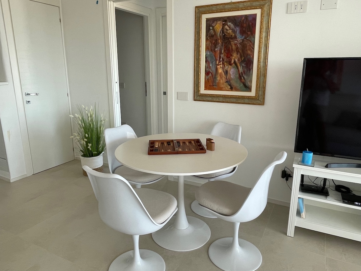 Successful Airbnb property: Seaview flat 500m to the beach and port in Baunei