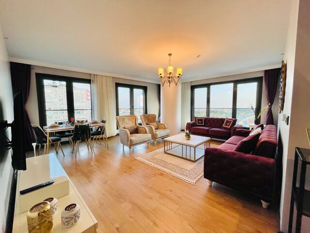 New Luxury flat/3bdr/central in istanbul+wifi