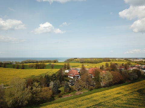 Popular Airbnb listing: Large holiday home on the Baltic Sea "Oldevighus" in Hohenkirchen