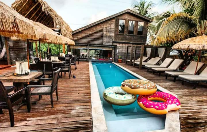 Pur Boutique Cabanas/tapir/iguana/san Pedro Belize - ベリーズ