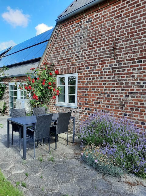 Successful Airbnb property: Cozy apartment on old 4-wing farm in Ringkøbing Skjern