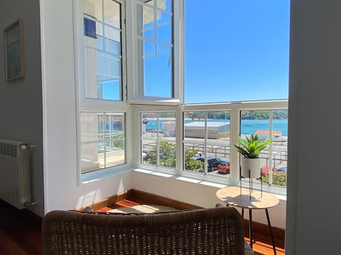 Anuncio de Airbnb popular: Apartment with a view of the San Vicente pier en San Vicente De La Barquera