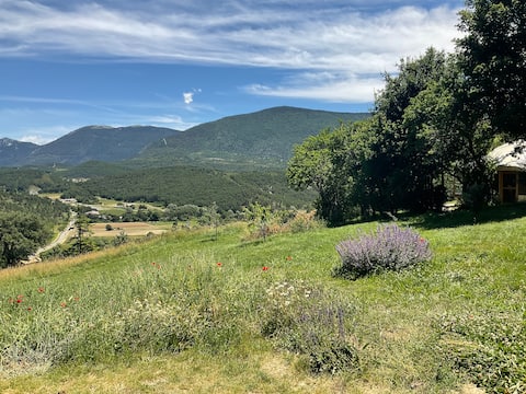 Beautiful, fully-equipped contemporary yurt.
