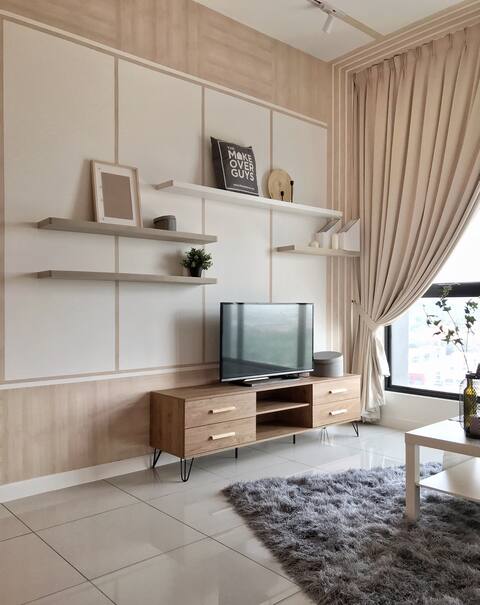 Pavilion Puchong Cozy & Clean (6-7pax) 3R2B