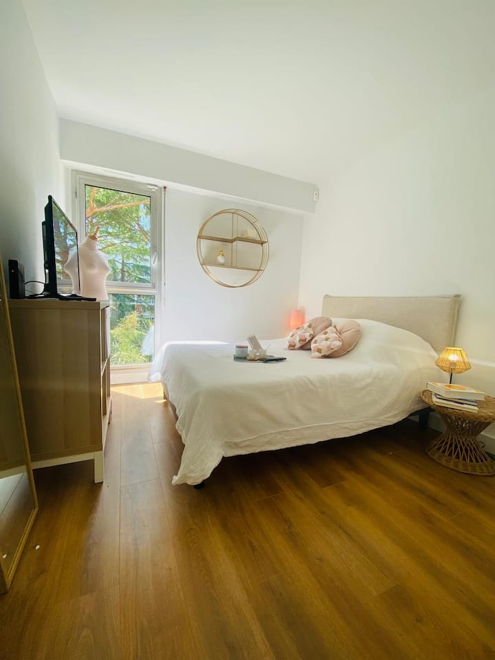 Mandelieu, 3 Cham, Piscine, Clim, Park, Plage 2km - Mandelieu-la-Napoule