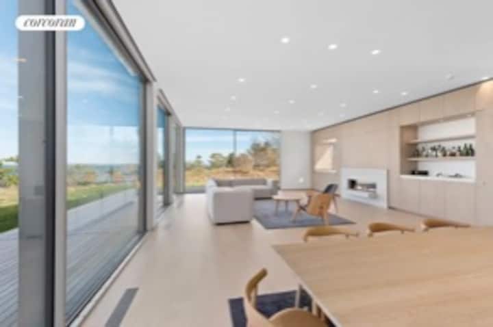 New Modern Waterfront East Hampton Home With Pool - East Hampton, NY