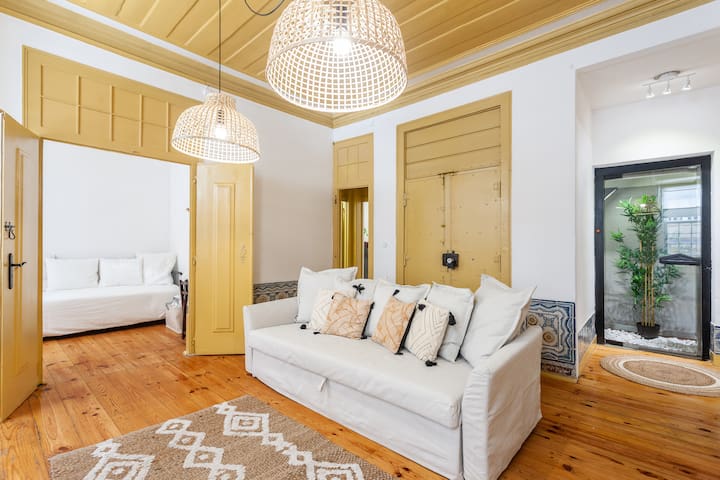 Yellow Tiles in City Center