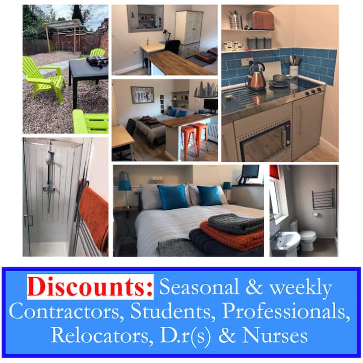 ★7★ Deluxe Double Studio Fully SelfContained Serviced apartments for