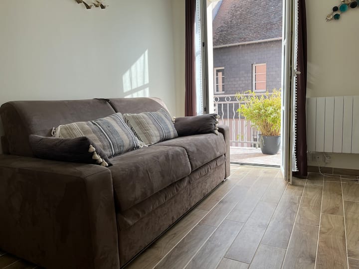 Honfleur, Appart Cosy, Balcon Et Parking Privé - Honfleur