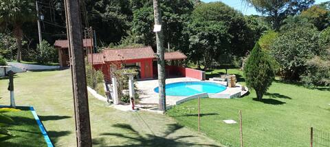 Chácara, 03 Suites, swimming pool, lake and WiFi 250Mb/s